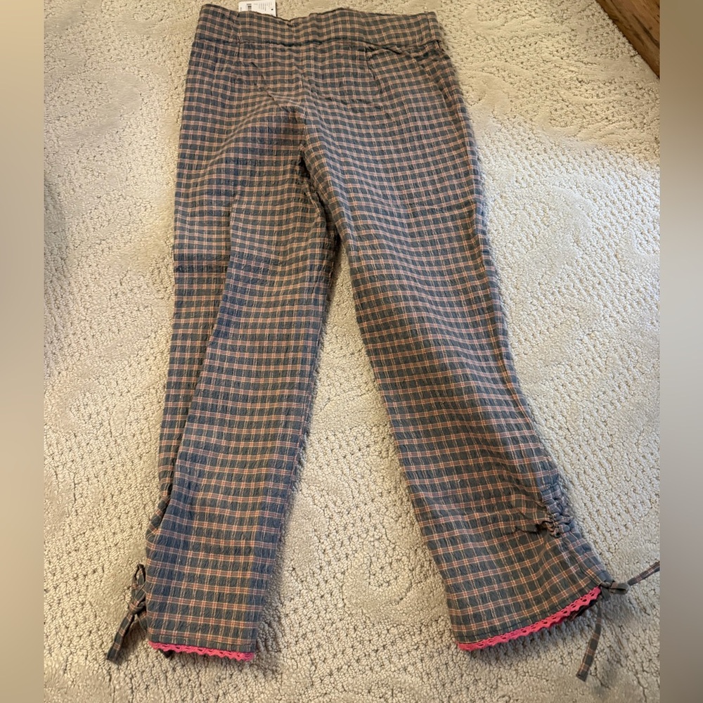 FP FEELING FLIRTY SLIM CAPRI IN GREY COMBO size 2 NWT - Picture 8 of 11